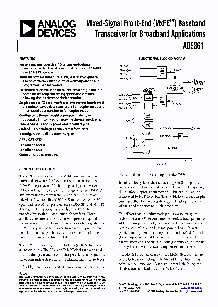 AD9861_437649.PDF Datasheet