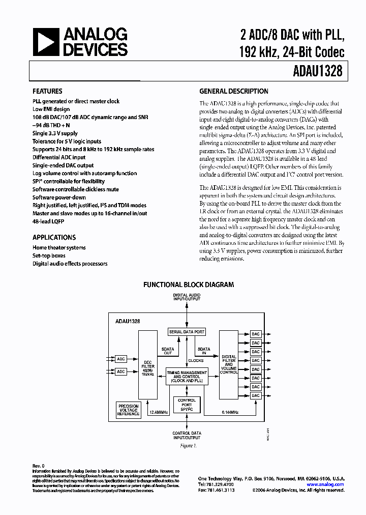 ADAU1328_454723.PDF Datasheet