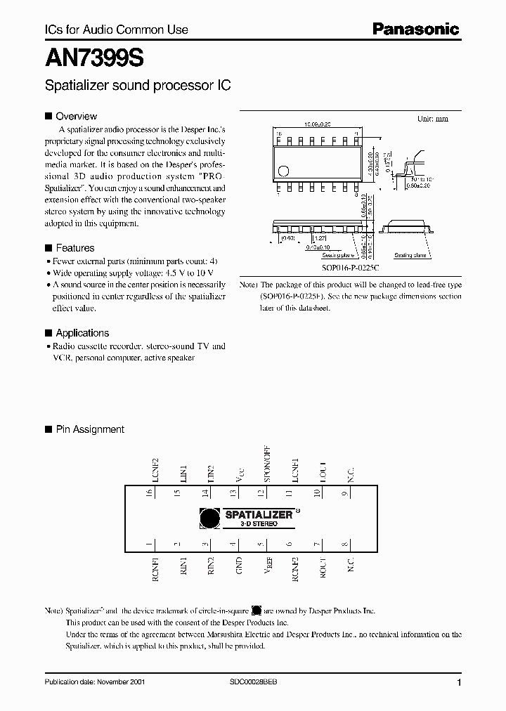 AN7399S_458804.PDF Datasheet