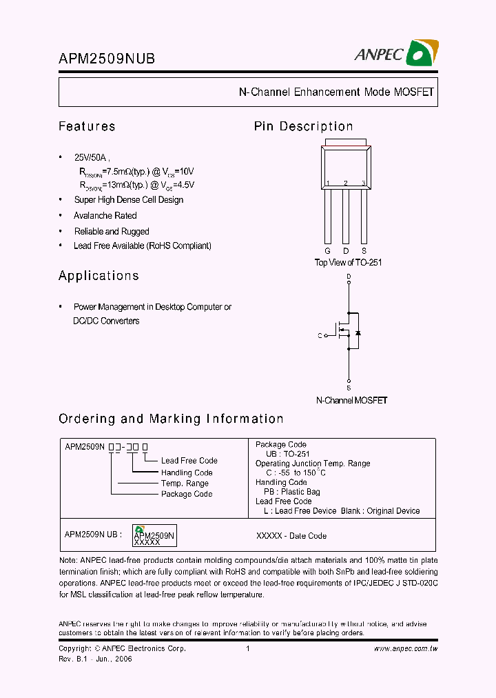 APM2509NUB_450379.PDF Datasheet