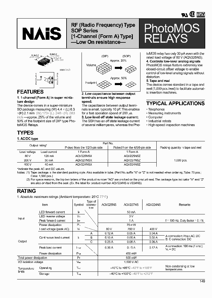 AQV227NSX_452732.PDF Datasheet
