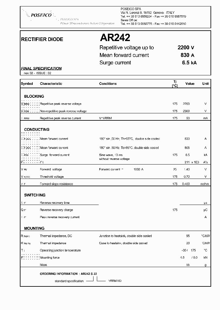 AR242_436106.PDF Datasheet