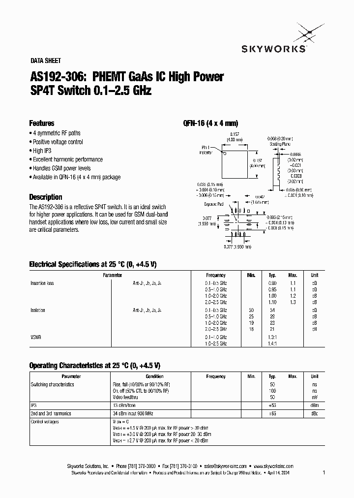 AS192-306_455673.PDF Datasheet