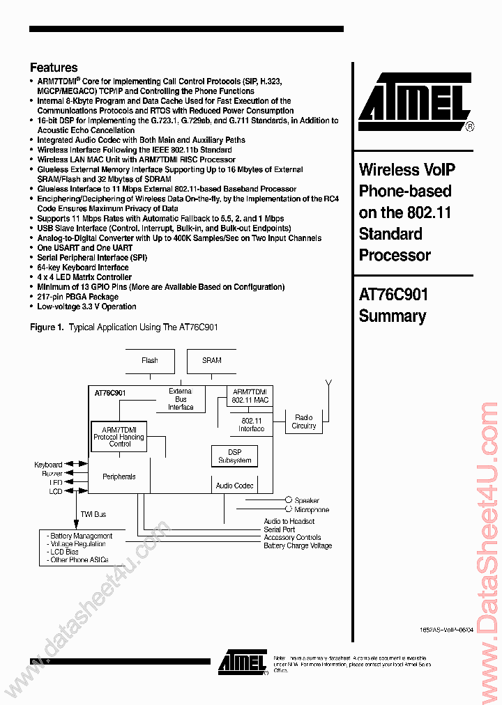 AT76C901_441001.PDF Datasheet