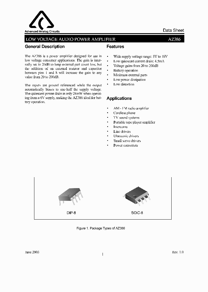 AZ386_485753.PDF Datasheet