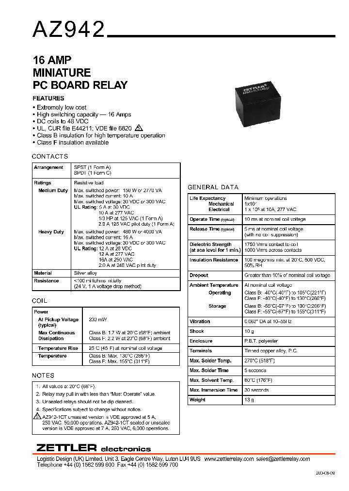 AZ942-1CT-9DE_473706.PDF Datasheet