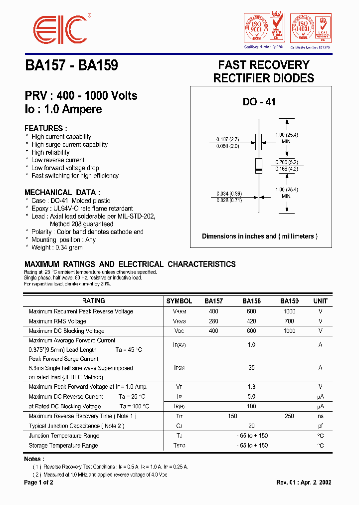 BA158_440338.PDF Datasheet