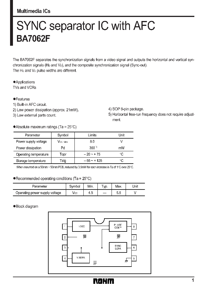 BA7062F_459459.PDF Datasheet