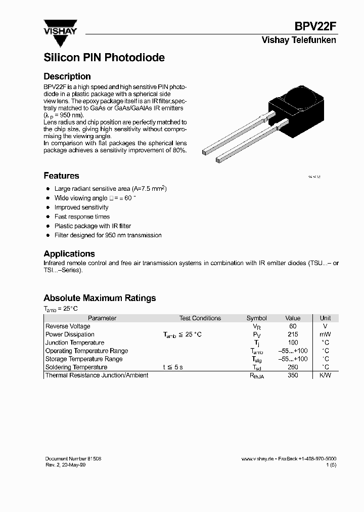 BPV22_440231.PDF Datasheet