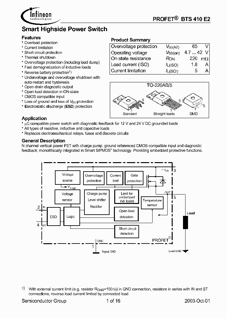 BTS410E2_447542.PDF Datasheet