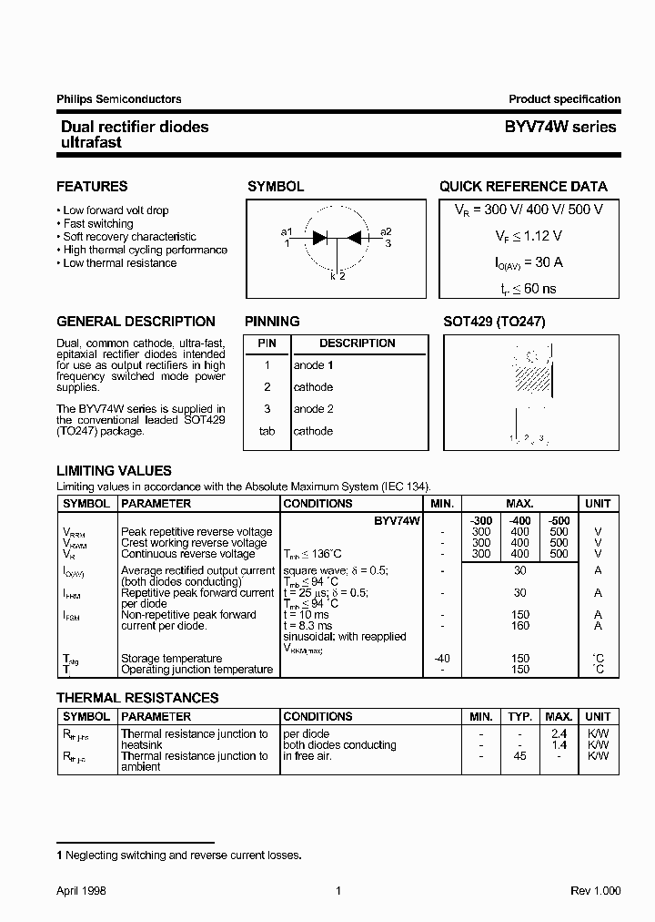 BYV74W-400_449007.PDF Datasheet