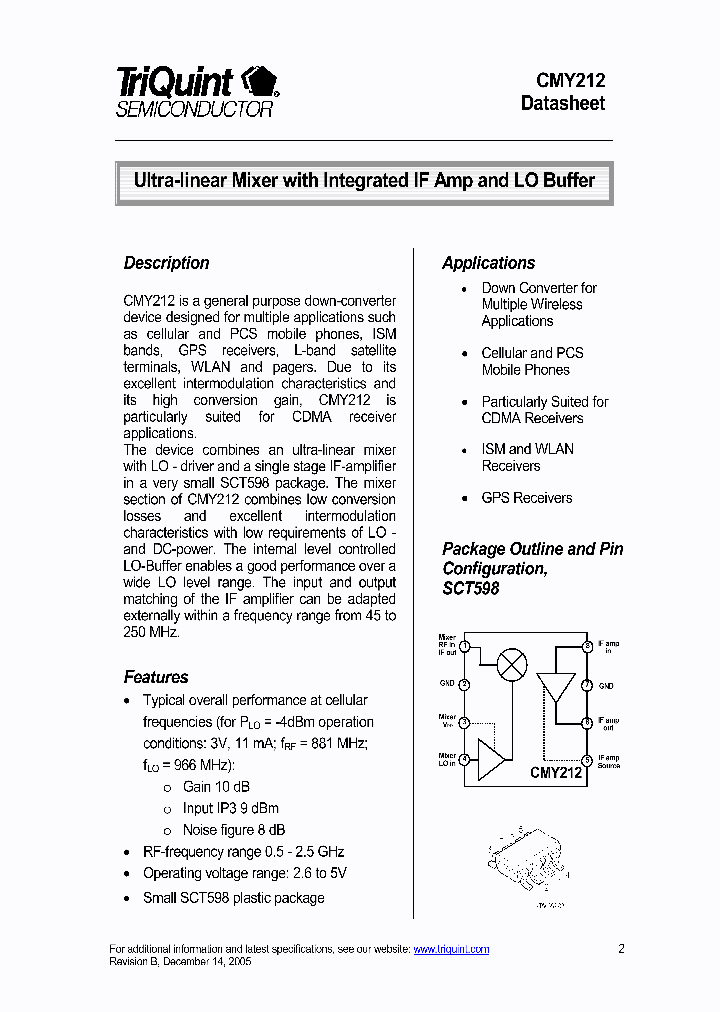 CMY212_447290.PDF Datasheet