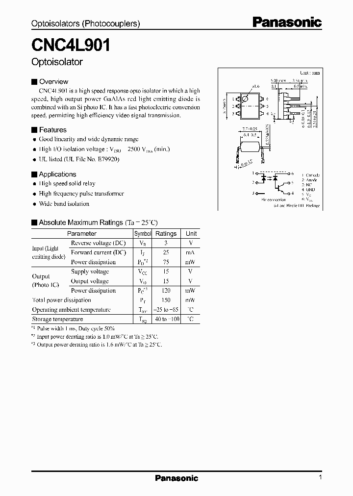 CNC4L901_463208.PDF Datasheet