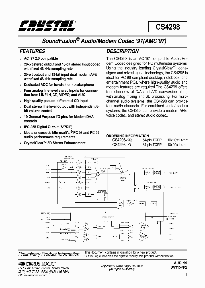 CS4298-JQ_443695.PDF Datasheet
