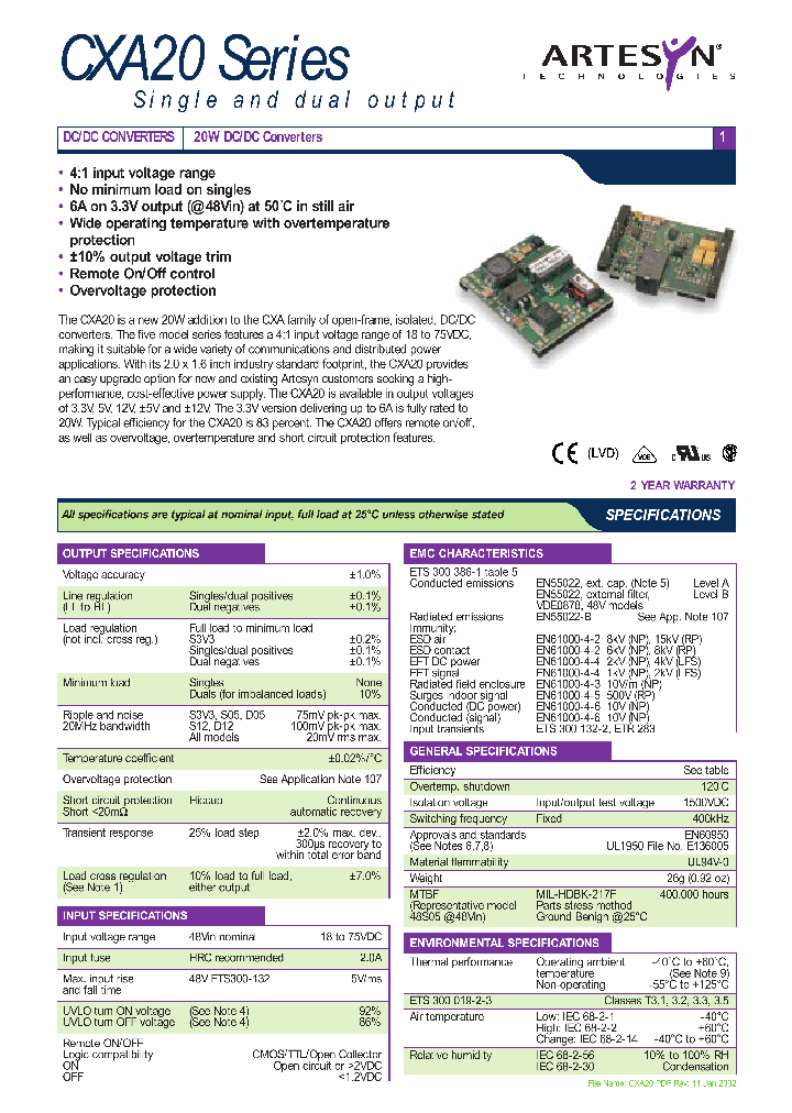CXA20-48D05_391981.PDF Datasheet