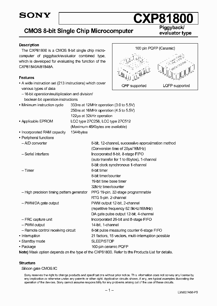 CXP81800_439599.PDF Datasheet