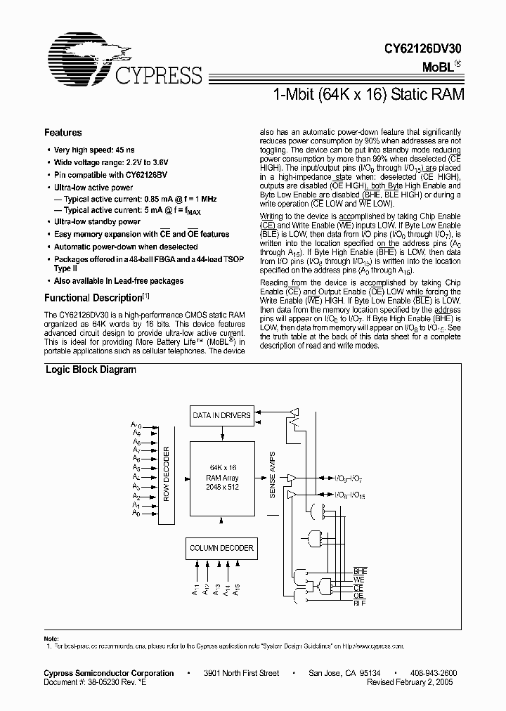 CY62126DV30L_454141.PDF Datasheet