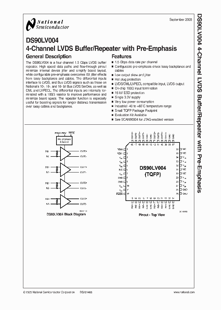 DS90LV004_481526.PDF Datasheet