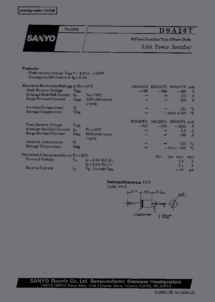 DSA20T_466322.PDF Datasheet