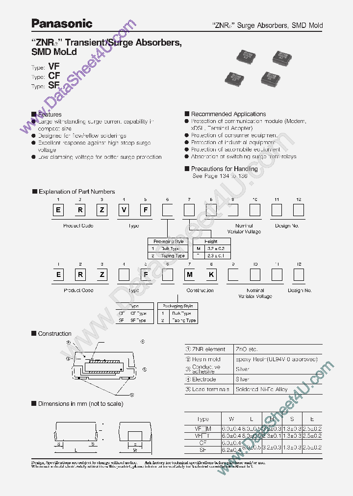 ERZSF1XXX_420380.PDF Datasheet