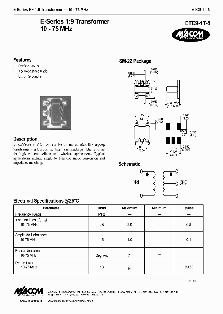 ETC9-1T-5_460616.PDF Datasheet