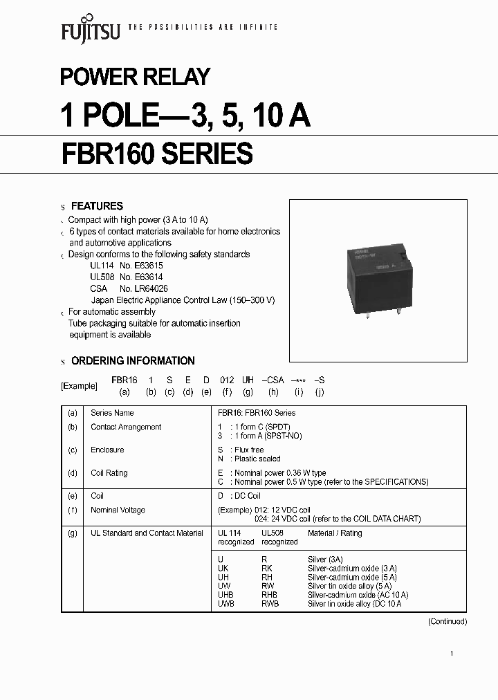 FBR161NCD005_436185.PDF Datasheet