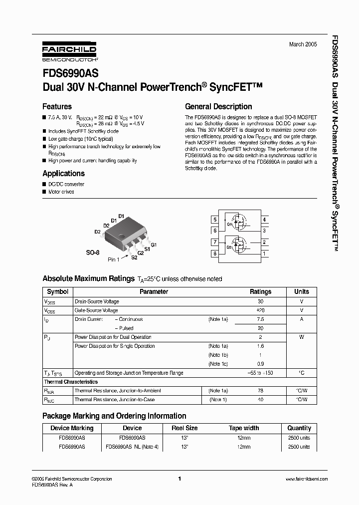 FDS6990AS_474165.PDF Datasheet