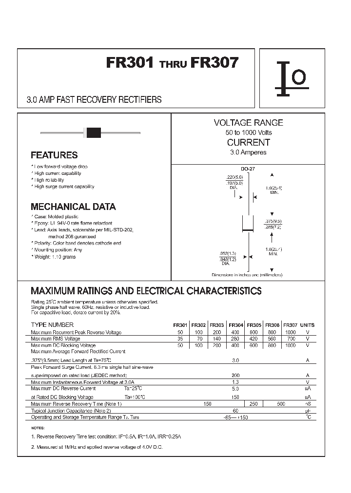 FR303_483019.PDF Datasheet