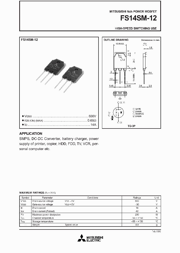 FS14SM-12_468546.PDF Datasheet