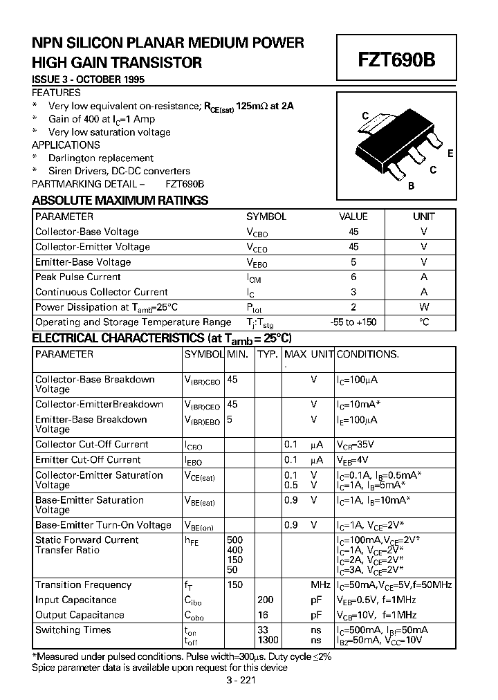 FZT690B_451652.PDF Datasheet