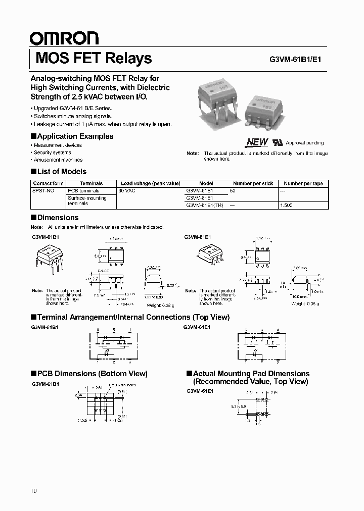 G3VM-61B1_442876.PDF Datasheet
