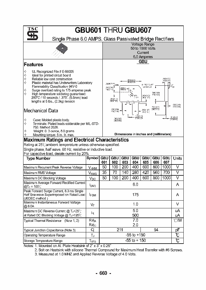 GBU605_445146.PDF Datasheet