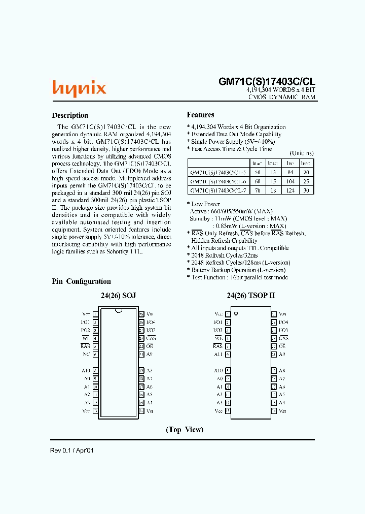 GM71CS17403C_446144.PDF Datasheet