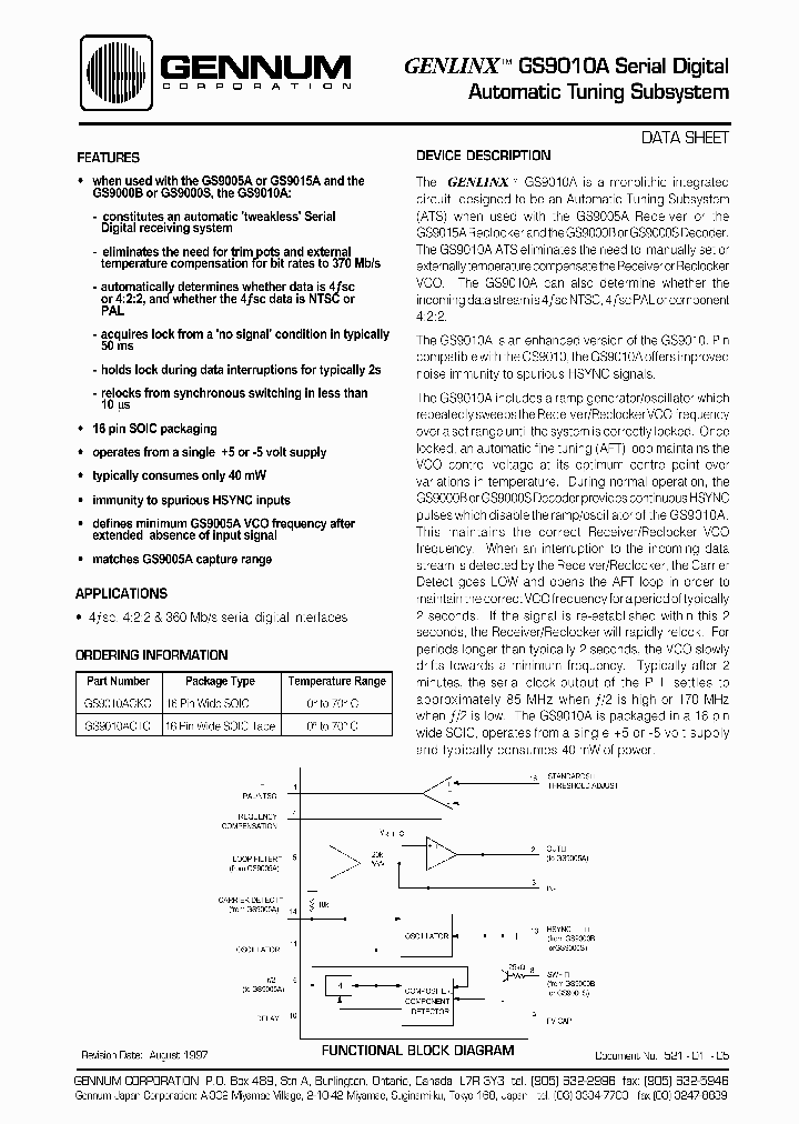 GS9010A_459094.PDF Datasheet