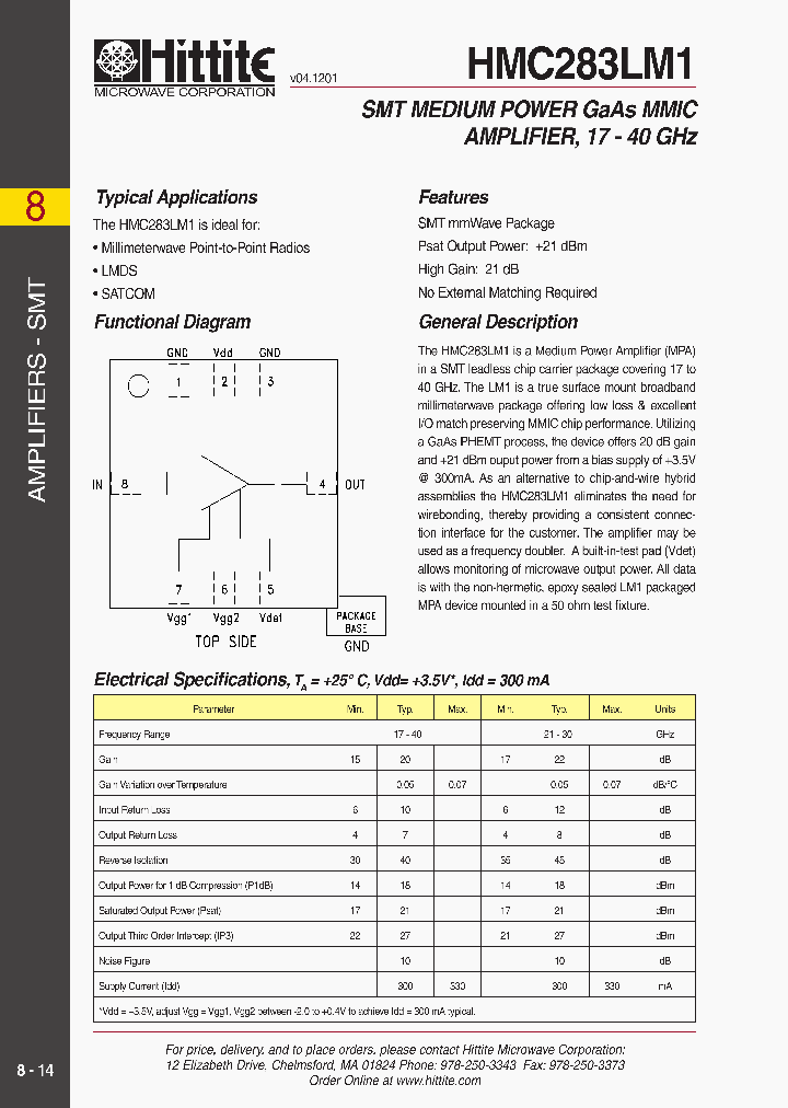 HMC283LM1_452683.PDF Datasheet