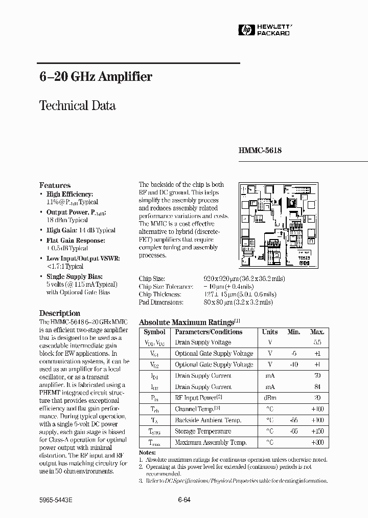 HMMC-5618_462666.PDF Datasheet