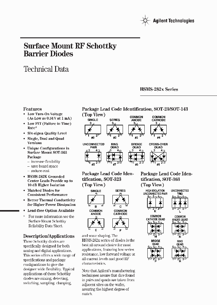 HSMS-B2825_466138.PDF Datasheet