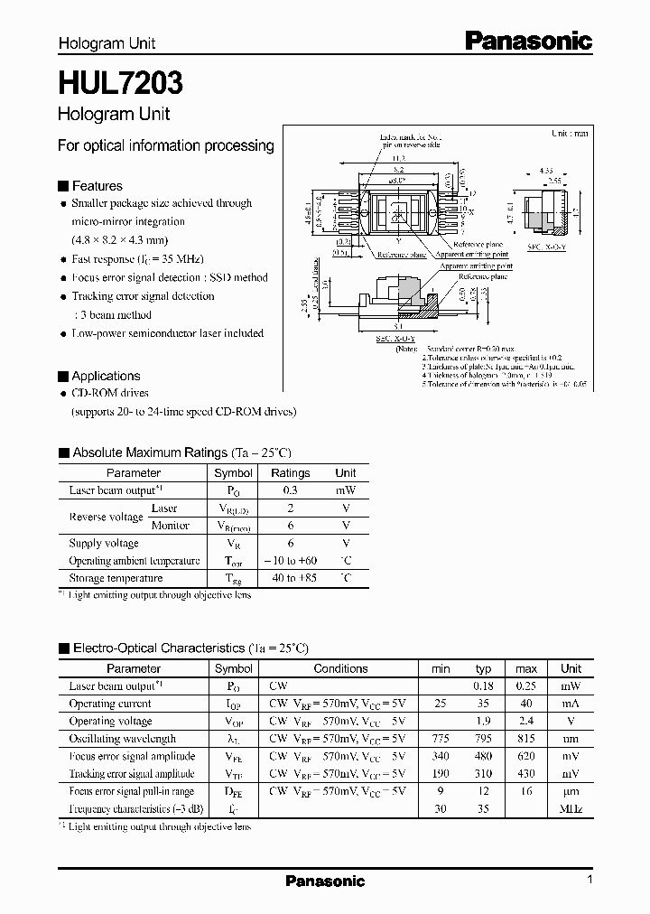 HUL7203_449305.PDF Datasheet