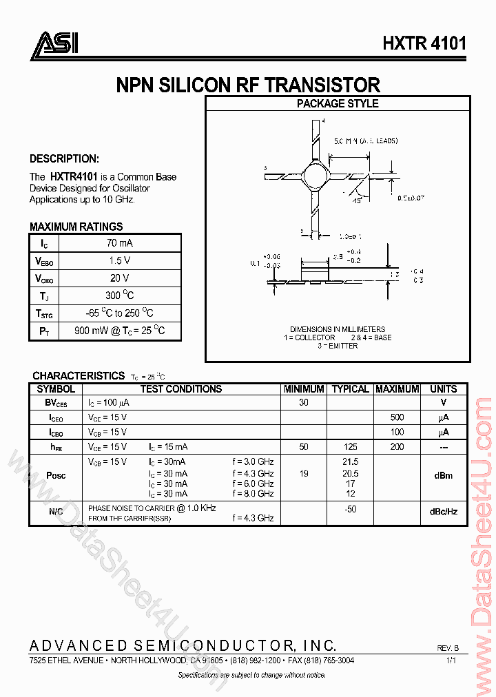 HXTR-4101_441657.PDF Datasheet