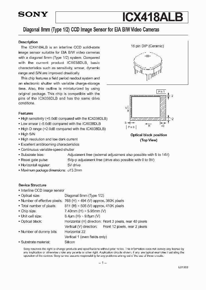 ICX418ALB_462392.PDF Datasheet