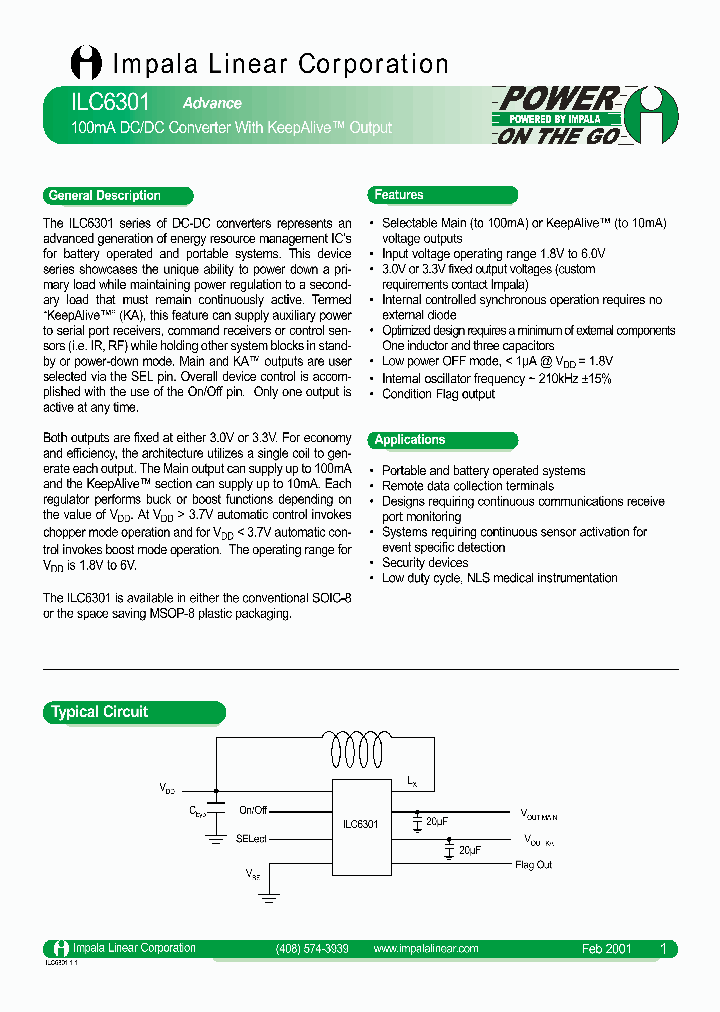 ILC6301_468540.PDF Datasheet