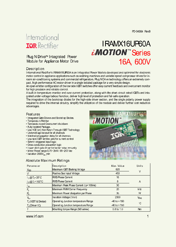 IRAMX16UP60A_436245.PDF Datasheet