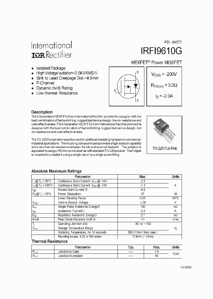 IRFI9610G_443965.PDF Datasheet