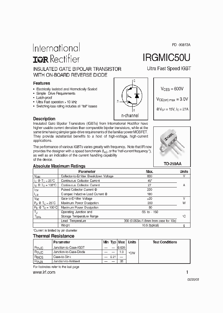 IRGMIC50U_447461.PDF Datasheet