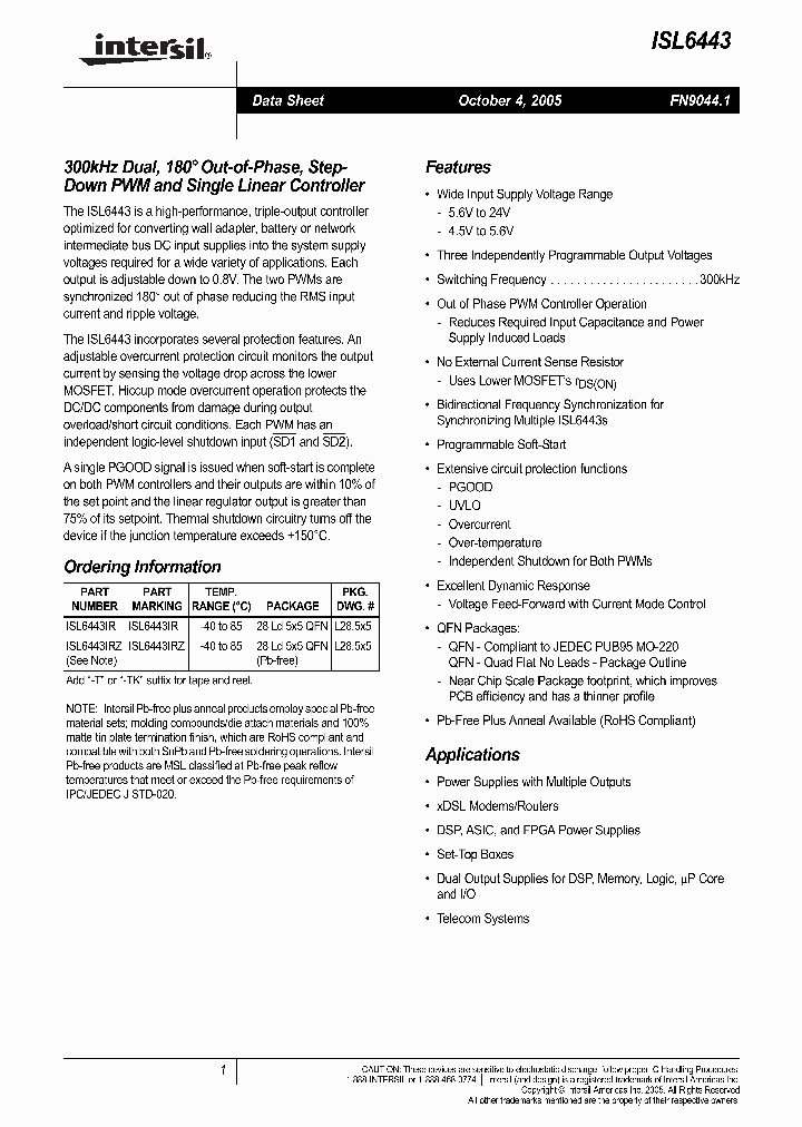 ISL6443IRZ_474152.PDF Datasheet