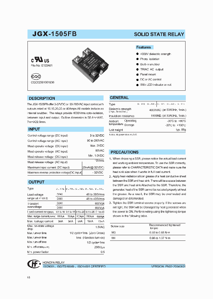 JGX-1505FB_434118.PDF Datasheet