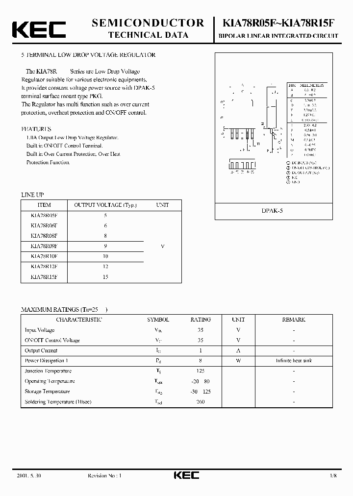 KIA78R05_449966.PDF Datasheet