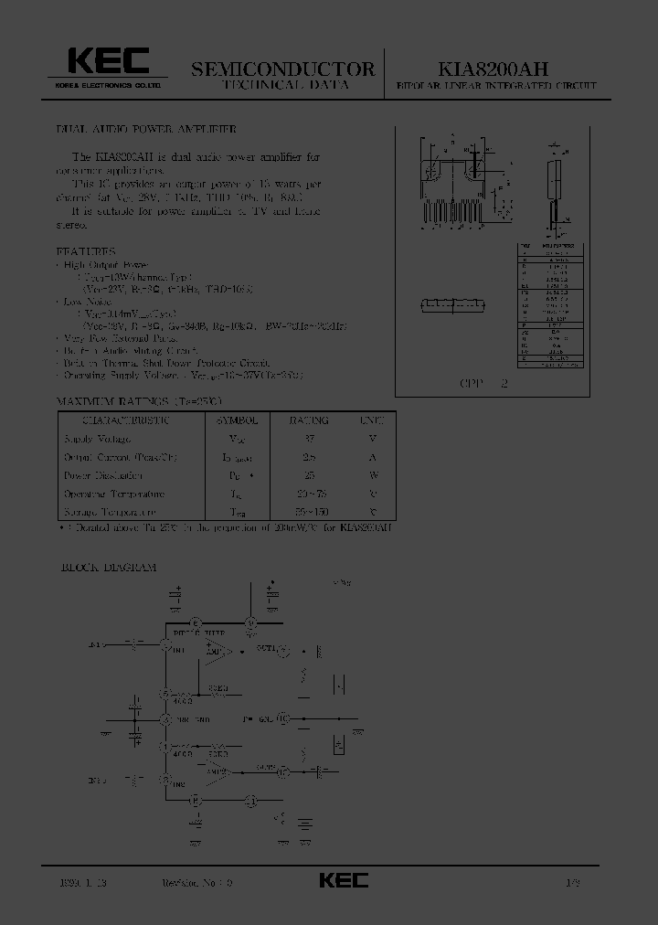 KIA8200AH_463983.PDF Datasheet