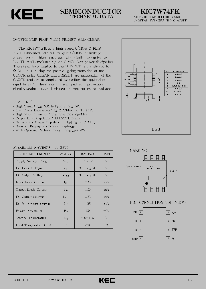 KIC7W74FK_450368.PDF Datasheet