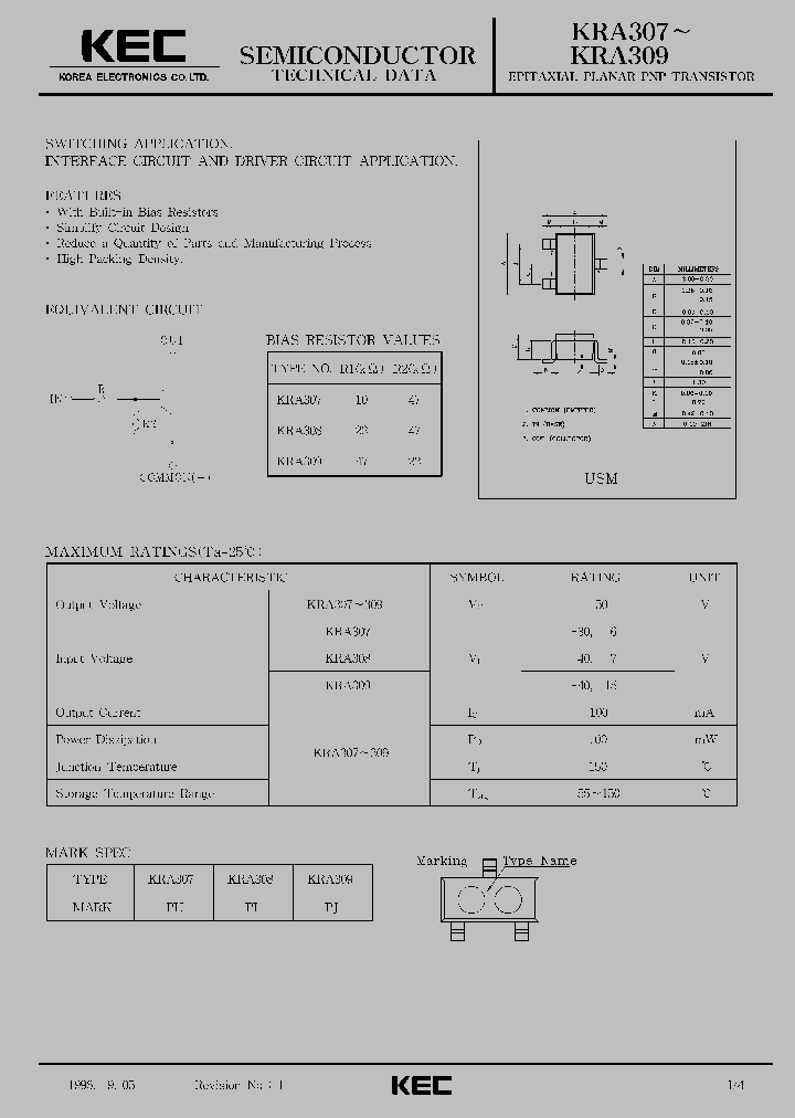 KRA307_437639.PDF Datasheet